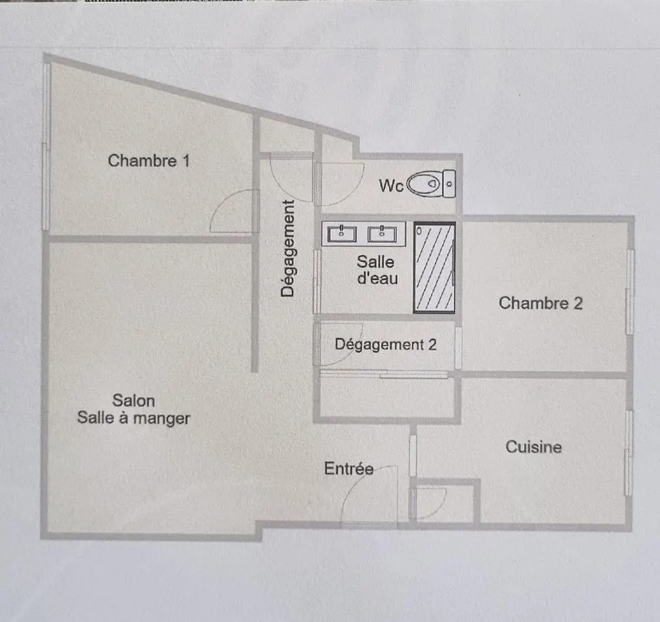 Appart T3 Avec Parking Lyon 6Eme Brotteaux Lycee Du Parc Apartment